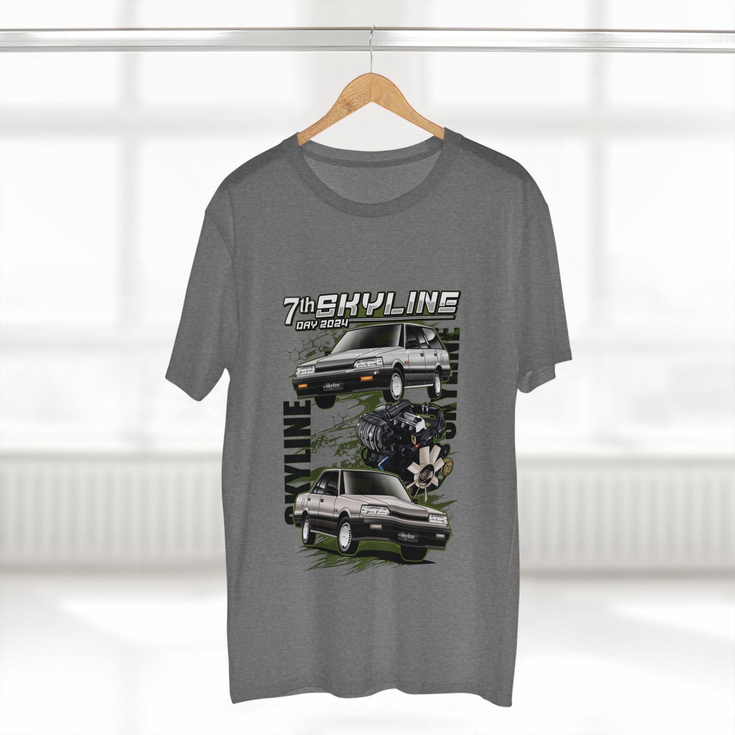HNCR - AS Colour Men's Staple Tee - 31 Skyline Day 2024 - Front Only (Premium)