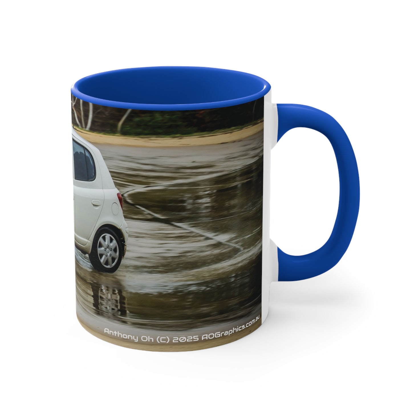 AOGraphics - Skidpan - Toyota Echo White