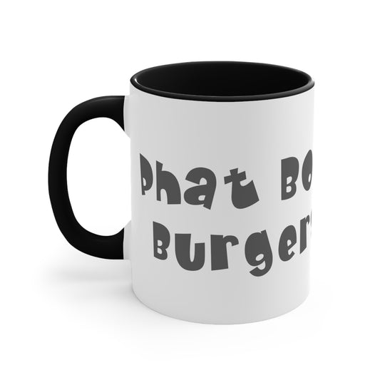 Phat Boy Burgers - Colorful Accent Mugs, 325ml