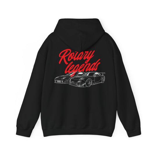 MAZDACT - Gildan Unisex Hoodie Rotary Legends (Standard)