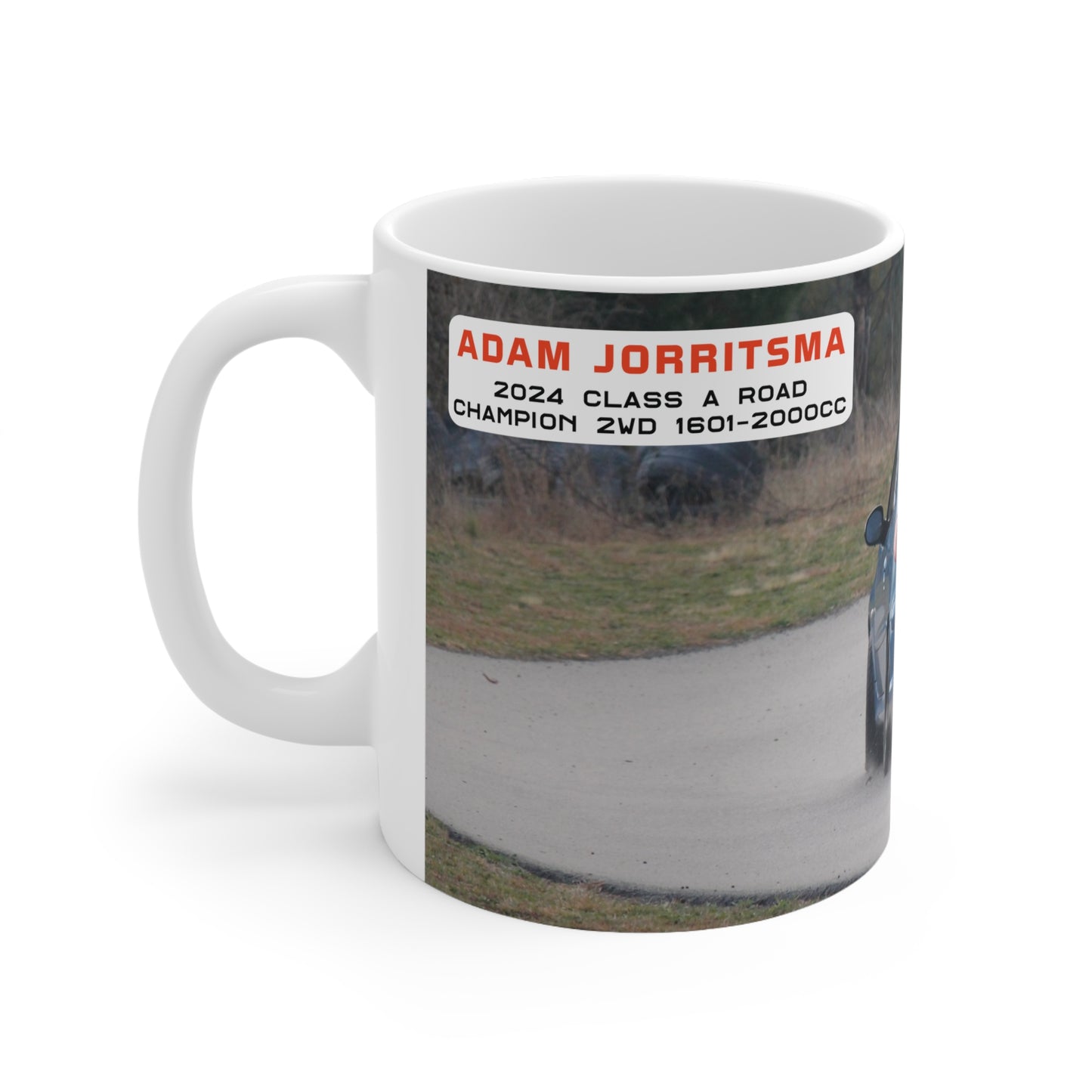 SDMA - Series Championship Trophy Mug - 2. Adam Jorritsma - Peugeot 206 GTi 180