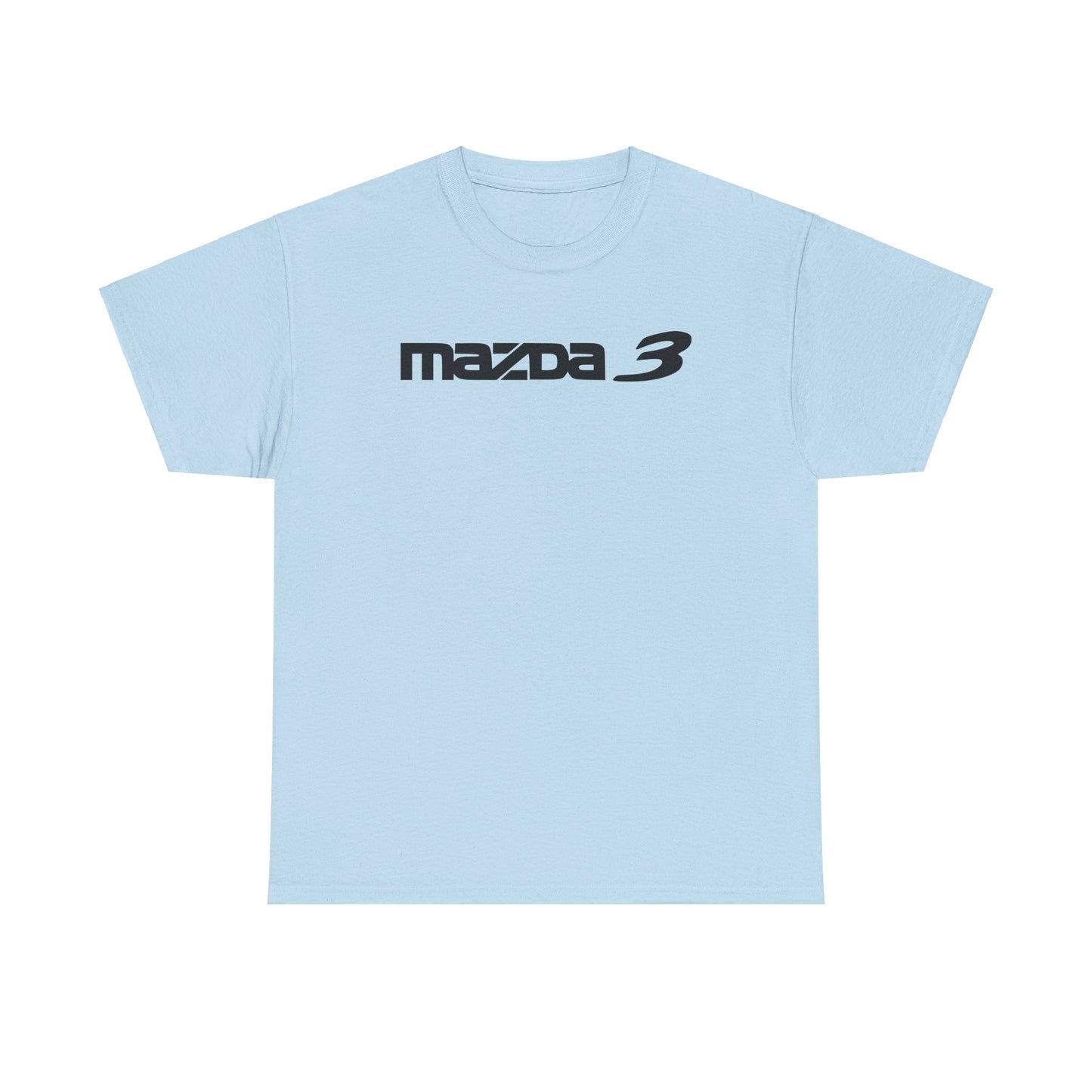 MAZDACT - Gildan Unisex Heavy Cotton Tee - Mazda 3 Front Only (Standard)