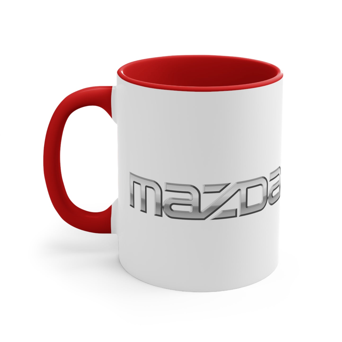 MAZDACT - Colourful Accent Mugs with log and Crest 325ml