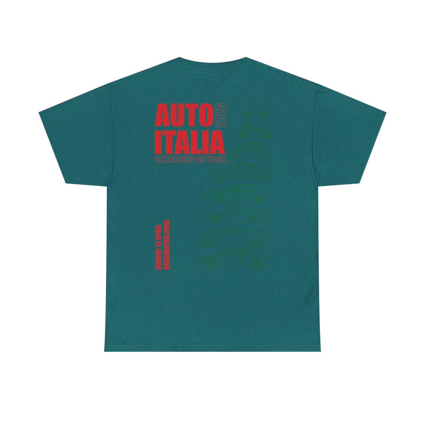 Auto Italia Canberra - Poster 2025 Show Tee Example Idea 2