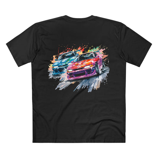 HNCR - AS Colour Men's Staple Tee - JDM Nissan Skyline R33 GTST (Premium)