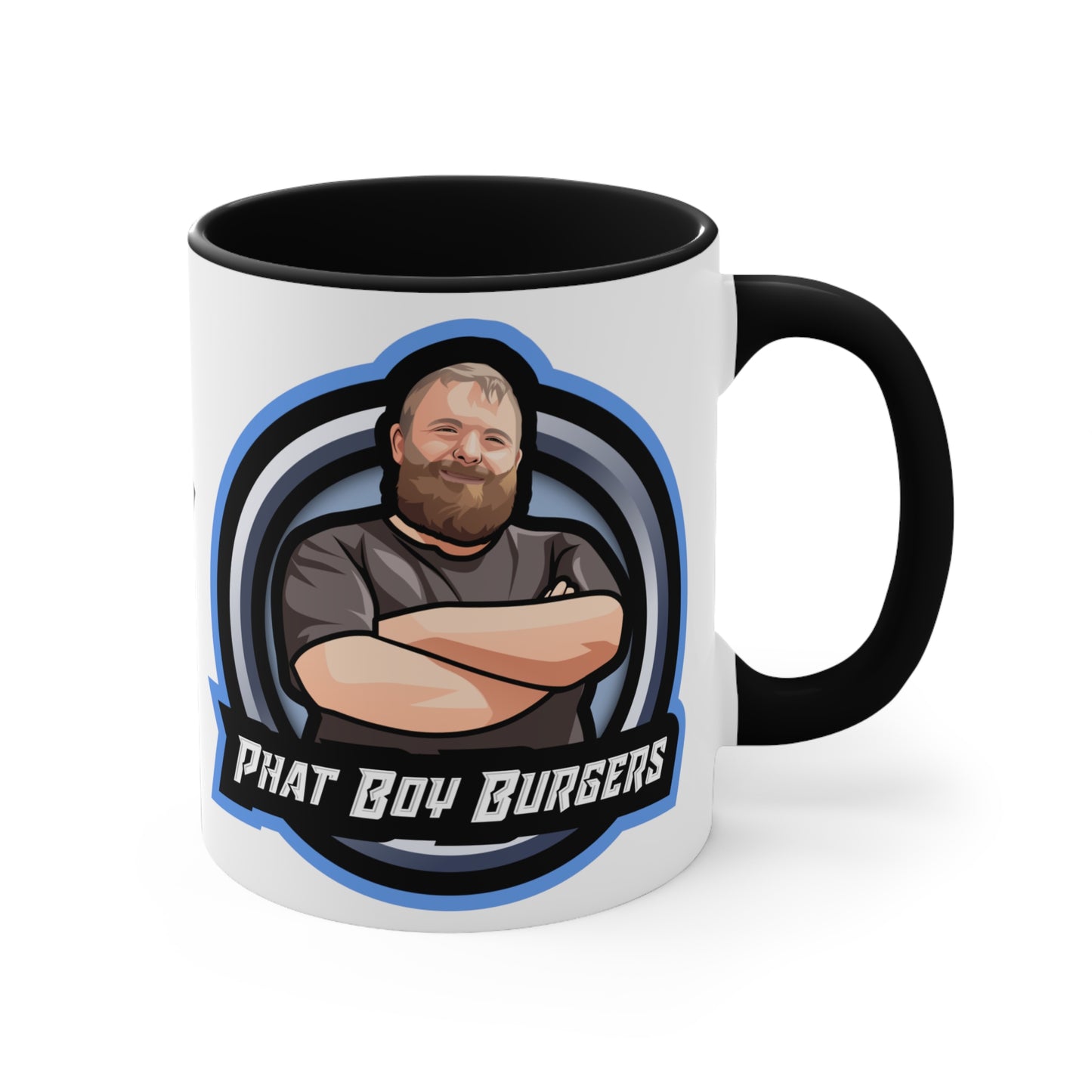 Phat Boy Burgers - Colorful Accent Mugs, 325ml