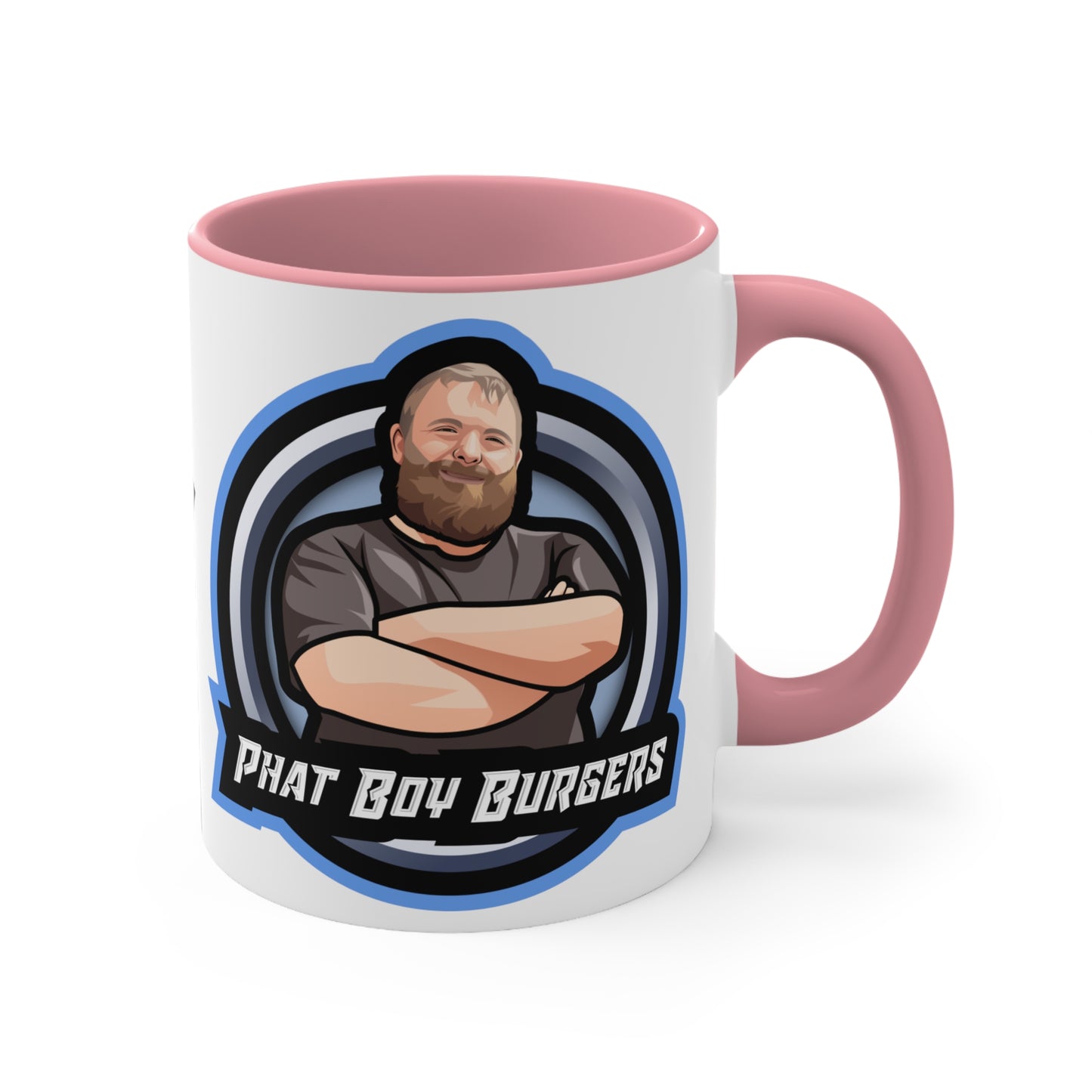 Phat Boy Burgers - Colorful Accent Mugs, 325ml