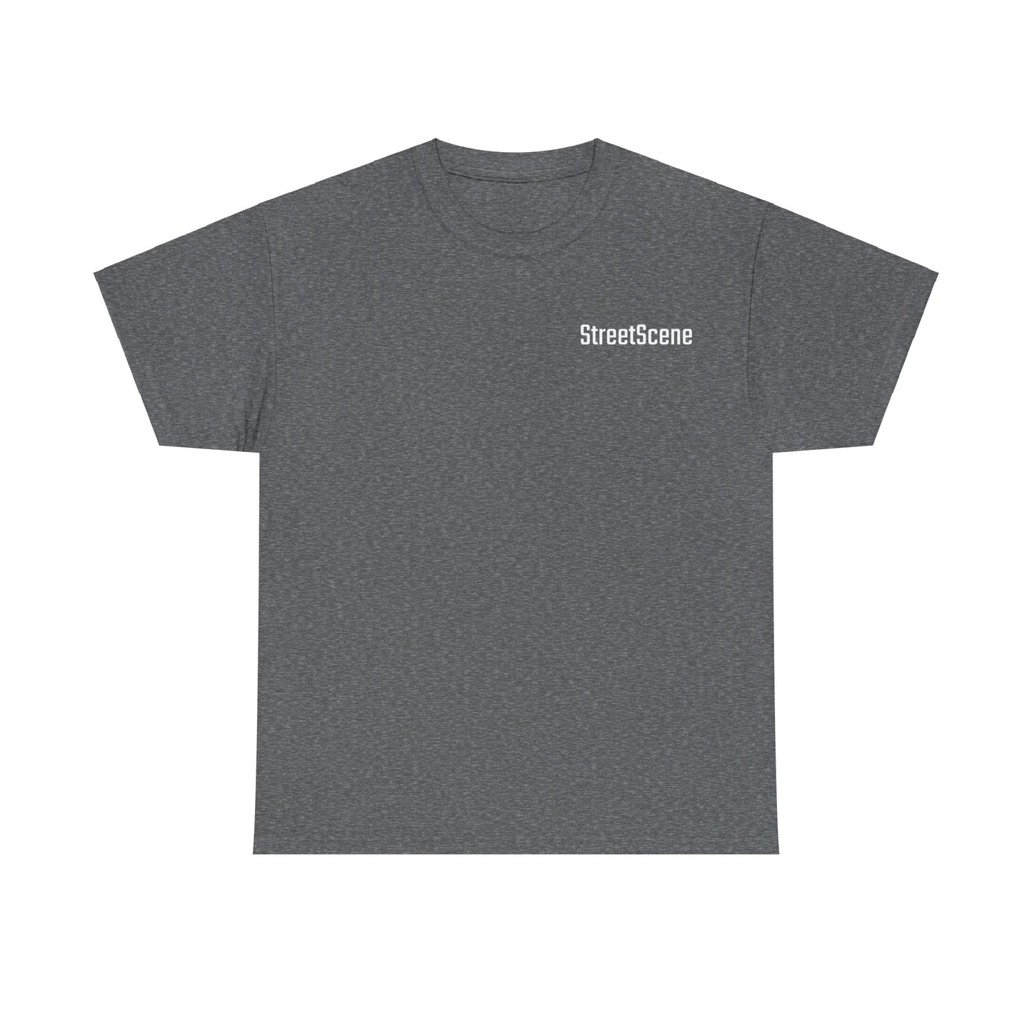 StreetScene - Gildan Heavy Cotton Tee - Brand Logo - Graphite Heather - Front