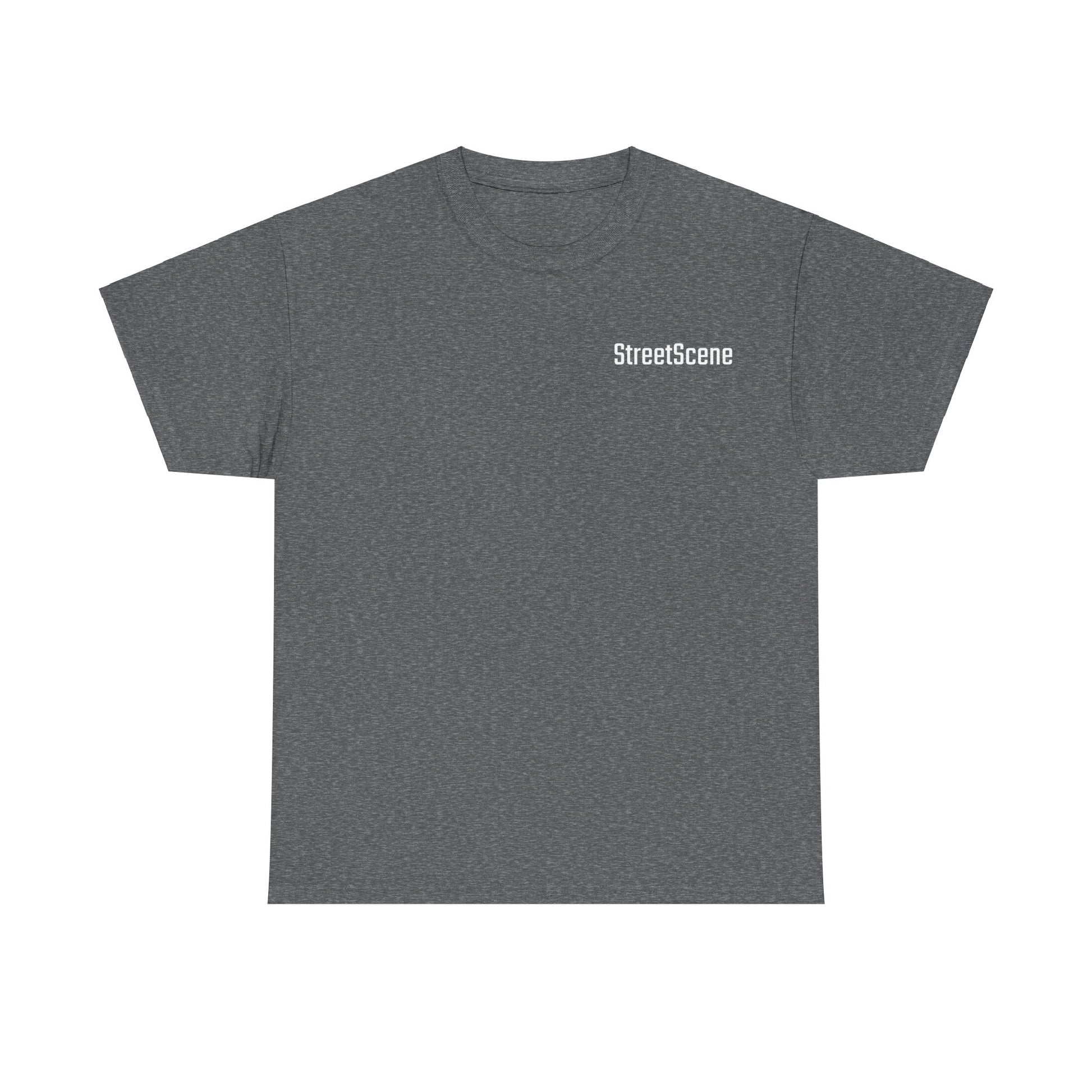 StreetScene - Gildan Heavy Cotton Tee - Brand Logo - Graphite Heather - Front