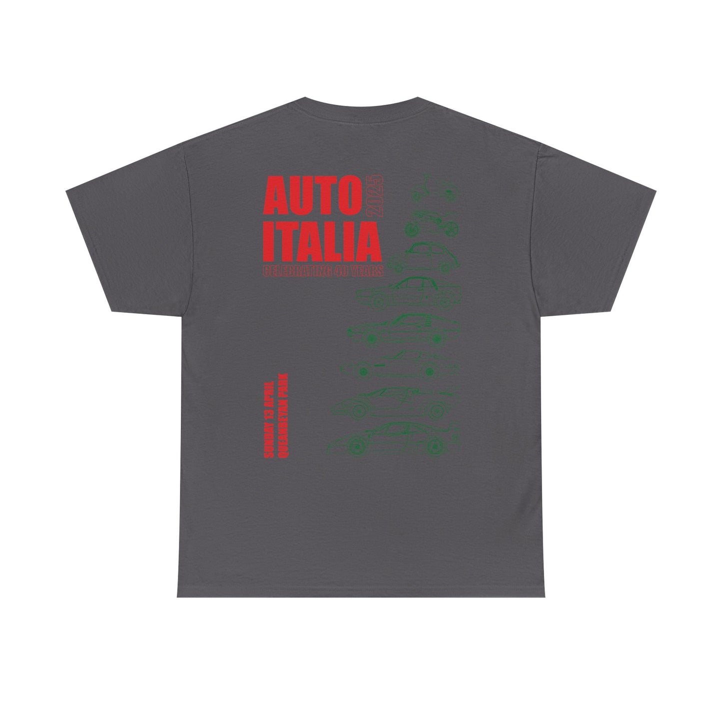 Auto Italia Canberra - Poster 2025 Show Tee Example Idea 2