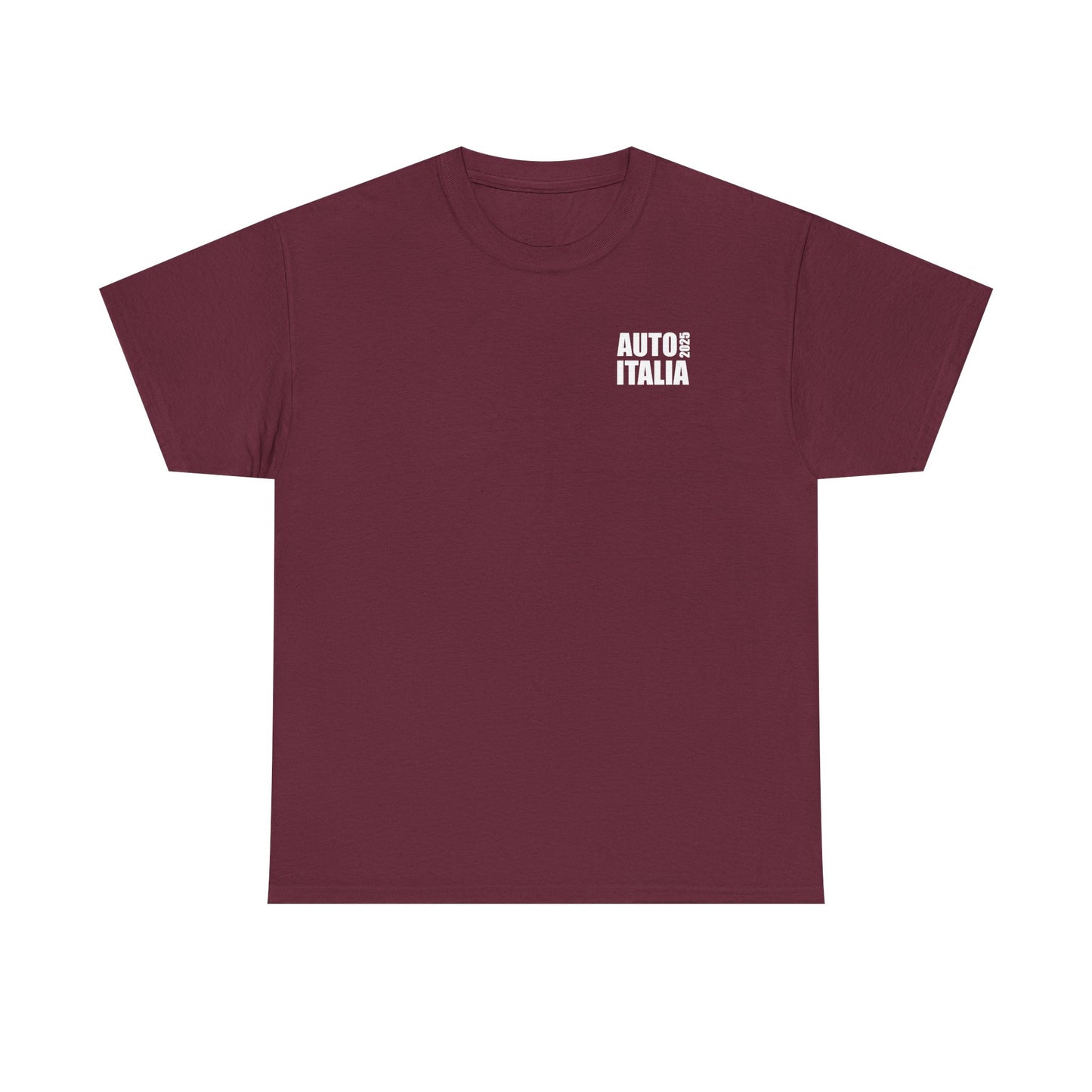 Auto Italia Canberra - Official 2025 Event Tee (White Graphic)