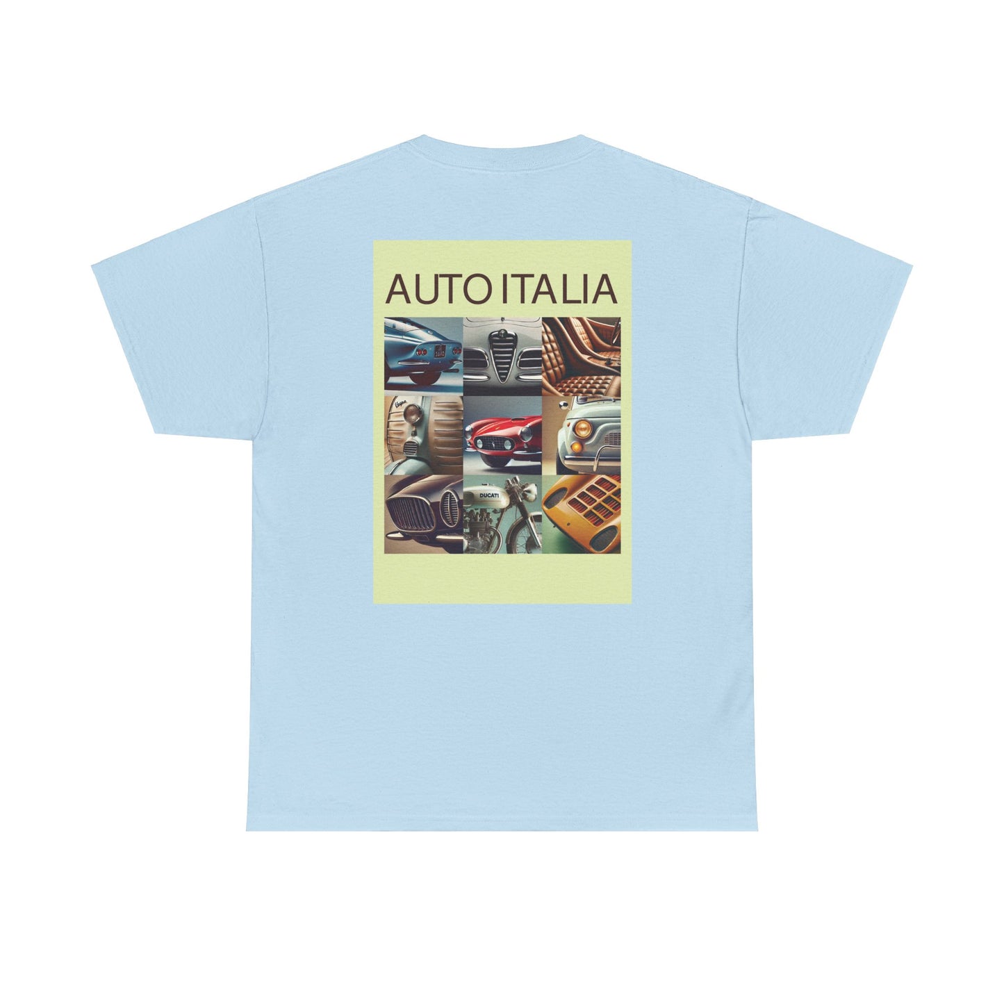 Auto Italia Canberra - Poster 2025 Show Tee Example Idea 1