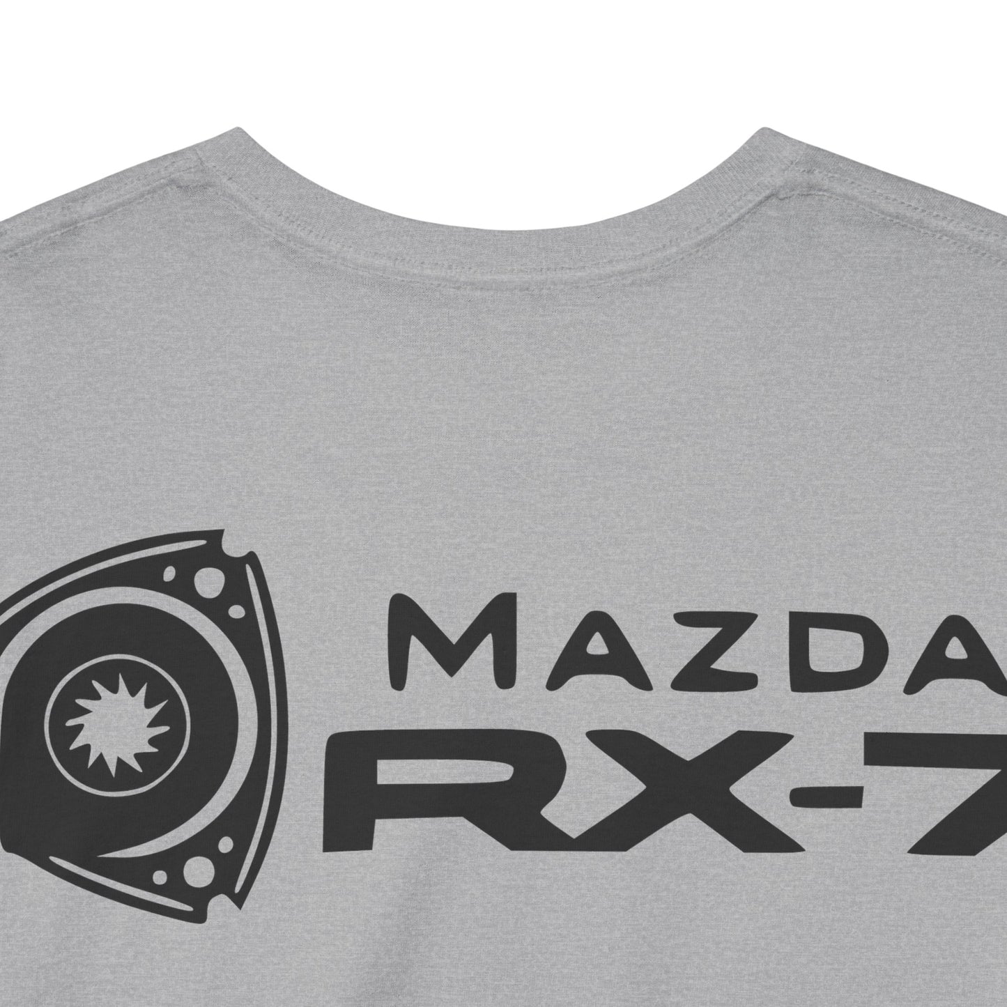 MAZDACT - Gildan Unisex Heavy Cotton Tee - MAZDA RX-7 Front Only (Standard)