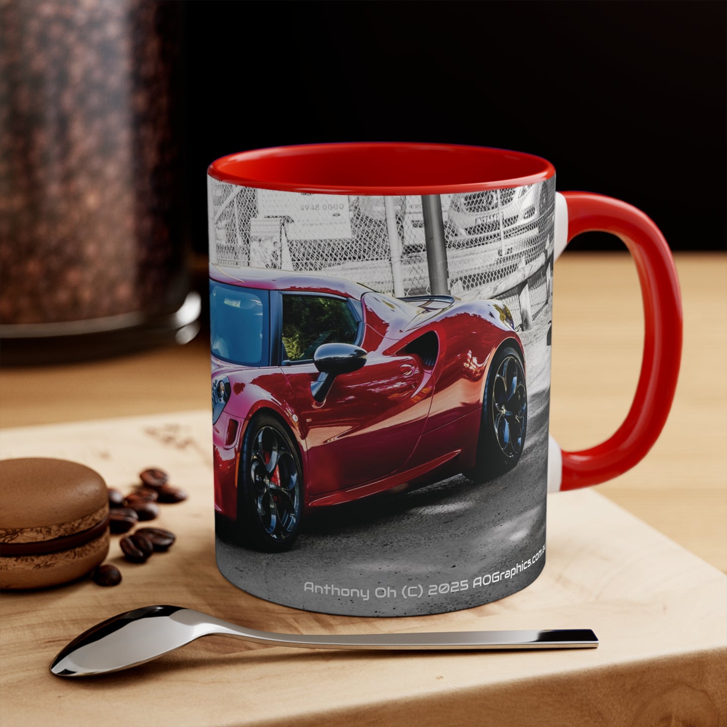 AOGraphics - ALFA ROMEO 4C (Red)