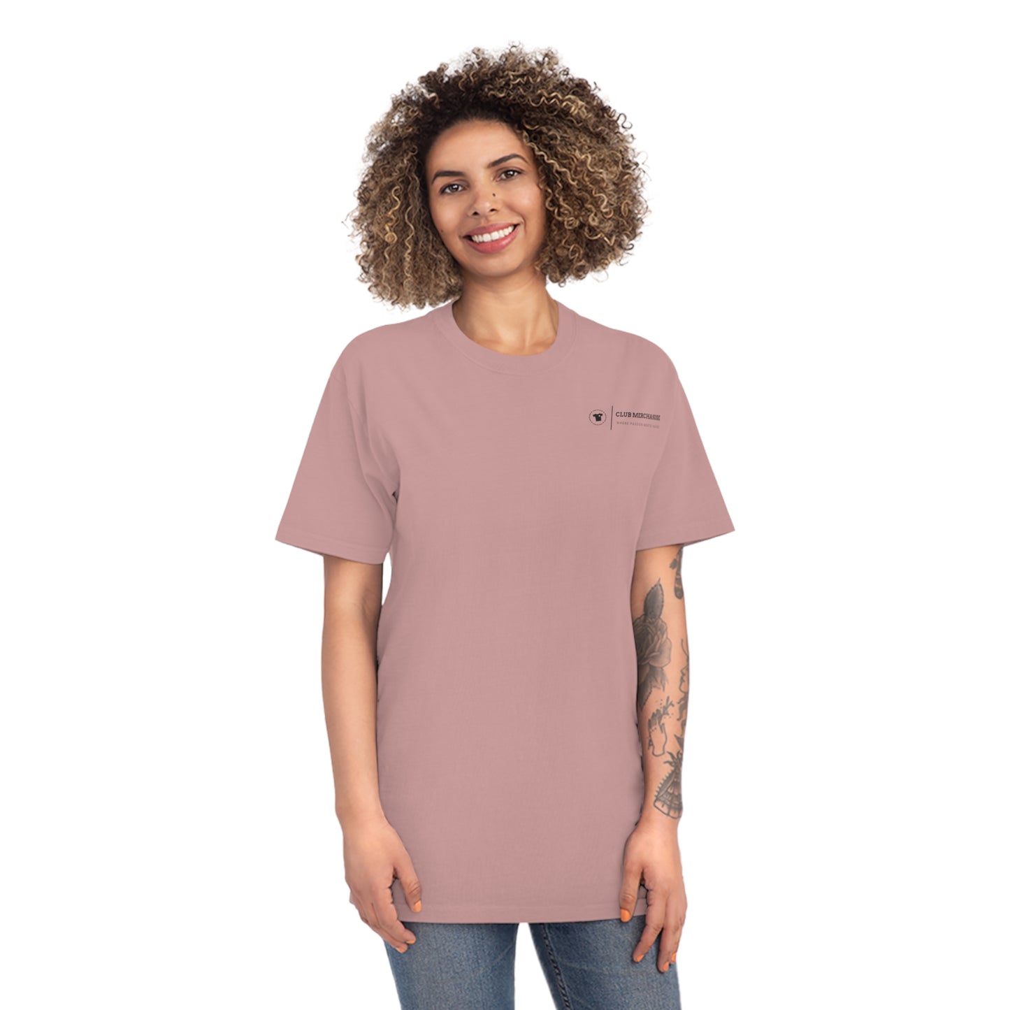 Club Merchandise - AS Colour Unisex Faded Tee with Logo