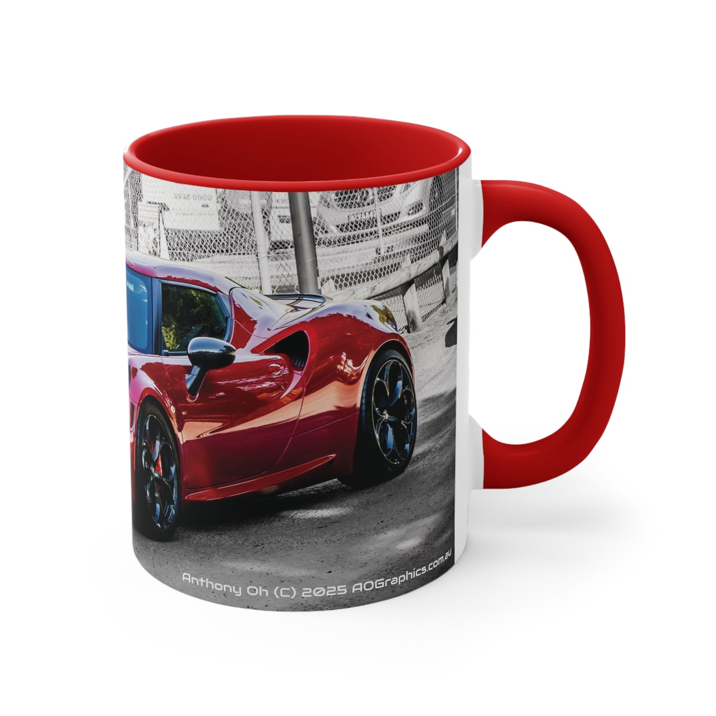 AOGraphics - ALFA ROMEO 4C (Red)