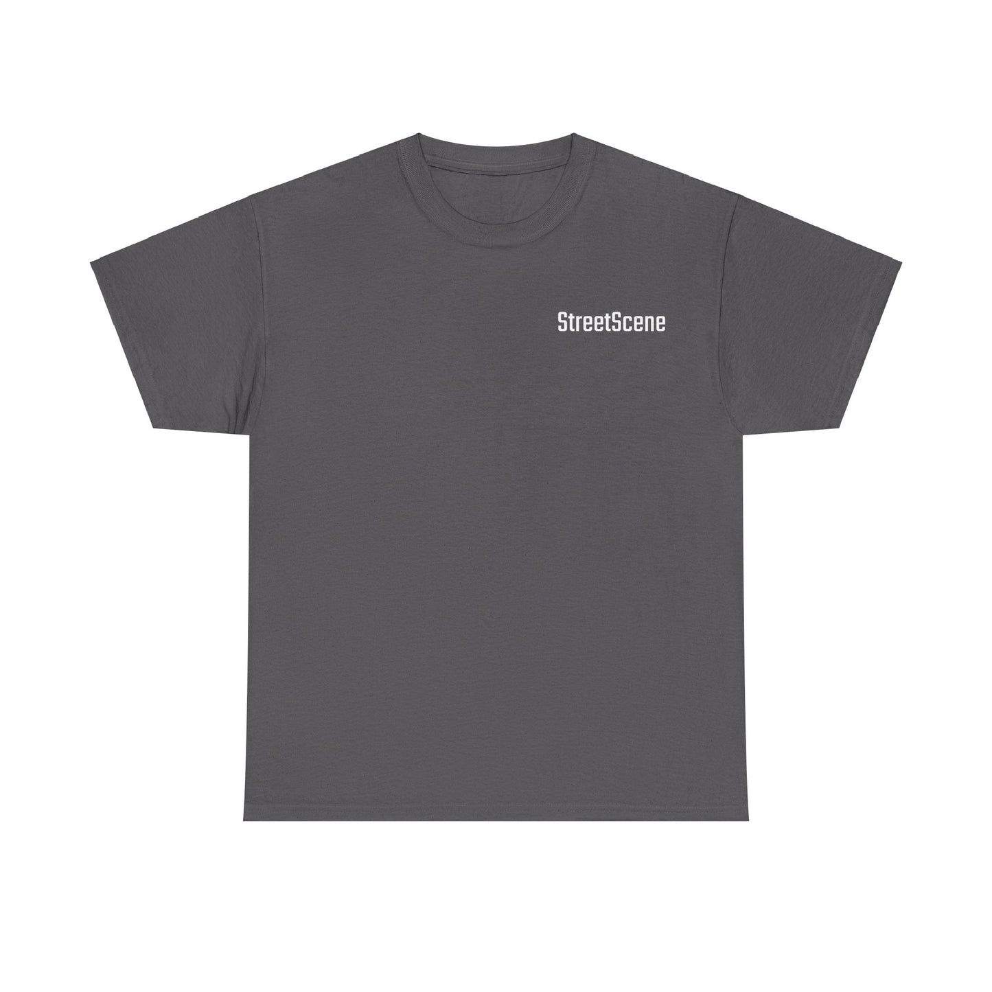 StreetScene - Gildan Heavy Cotton Tee - Brand Logo - Charcoal - Front