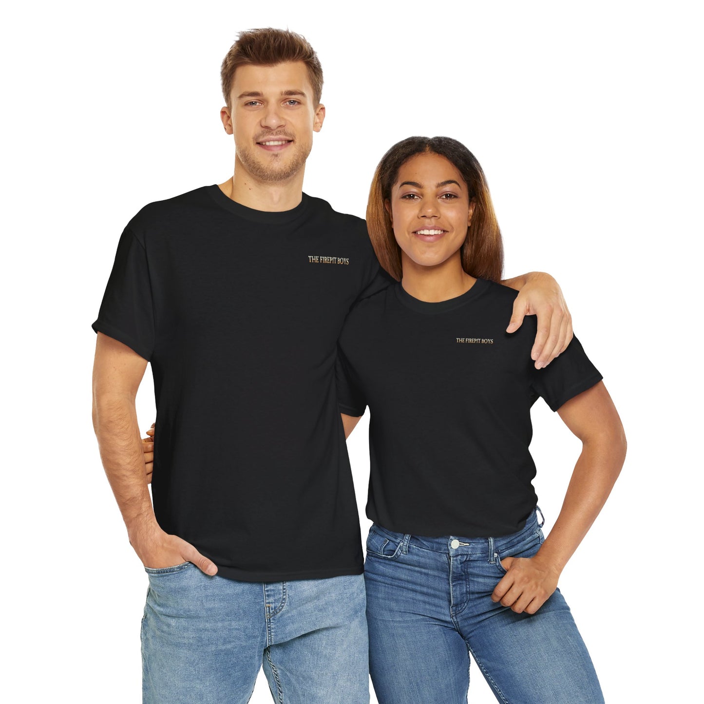 The Firepit Boys - Gildan Unisex Heavy Cotton Tee - Logo Front Only (Standard)