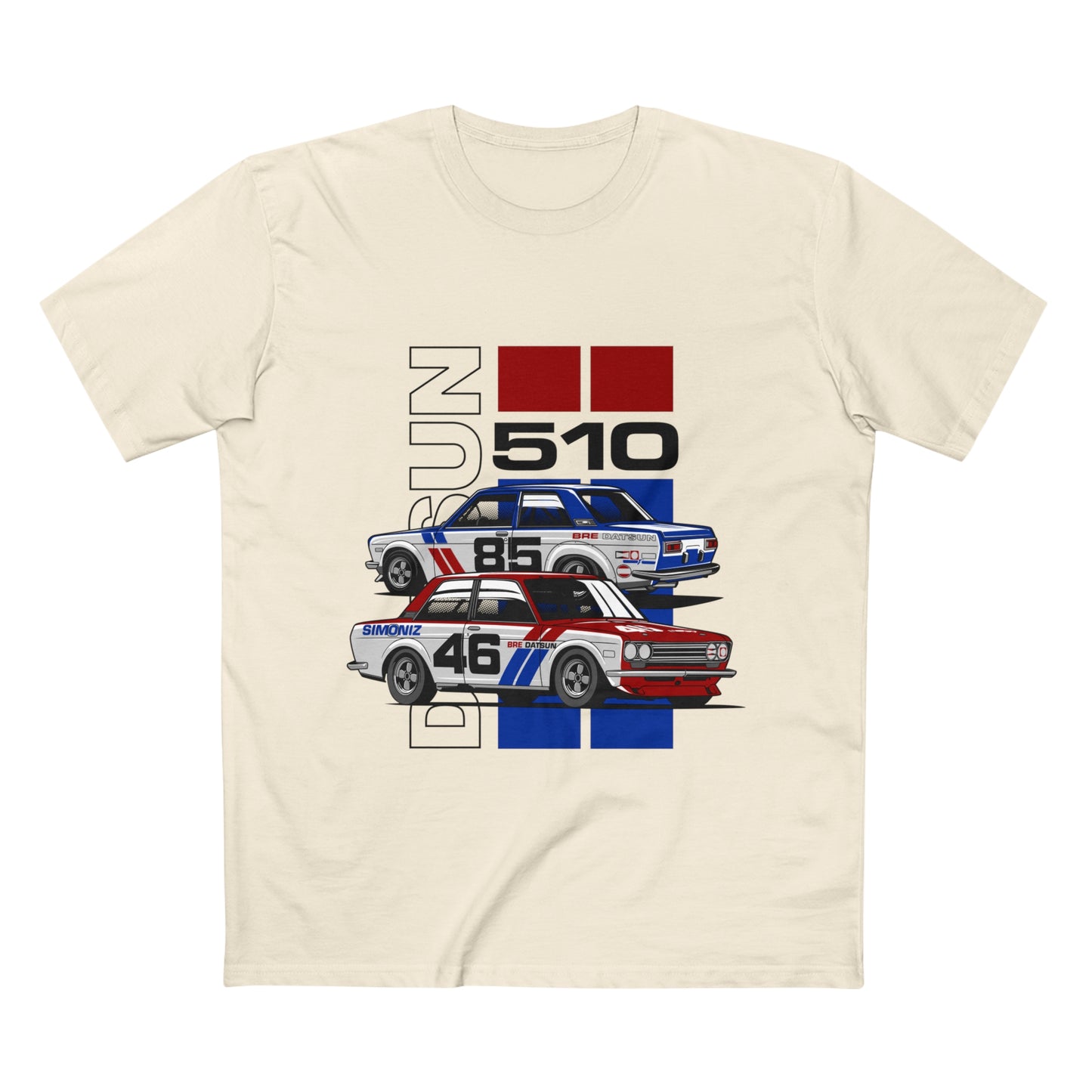 HNCR - AS Colour Men's Staple Tee - Datsun 510/1600 (Premium)