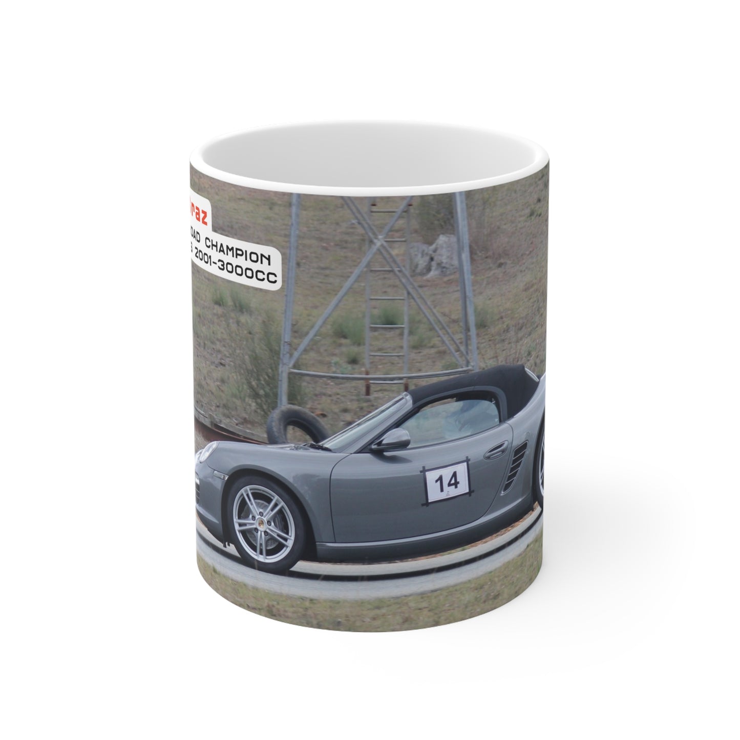 SDMA - Series Championship Trophy Mug - 13. Glen Braz - Porsche Boxster