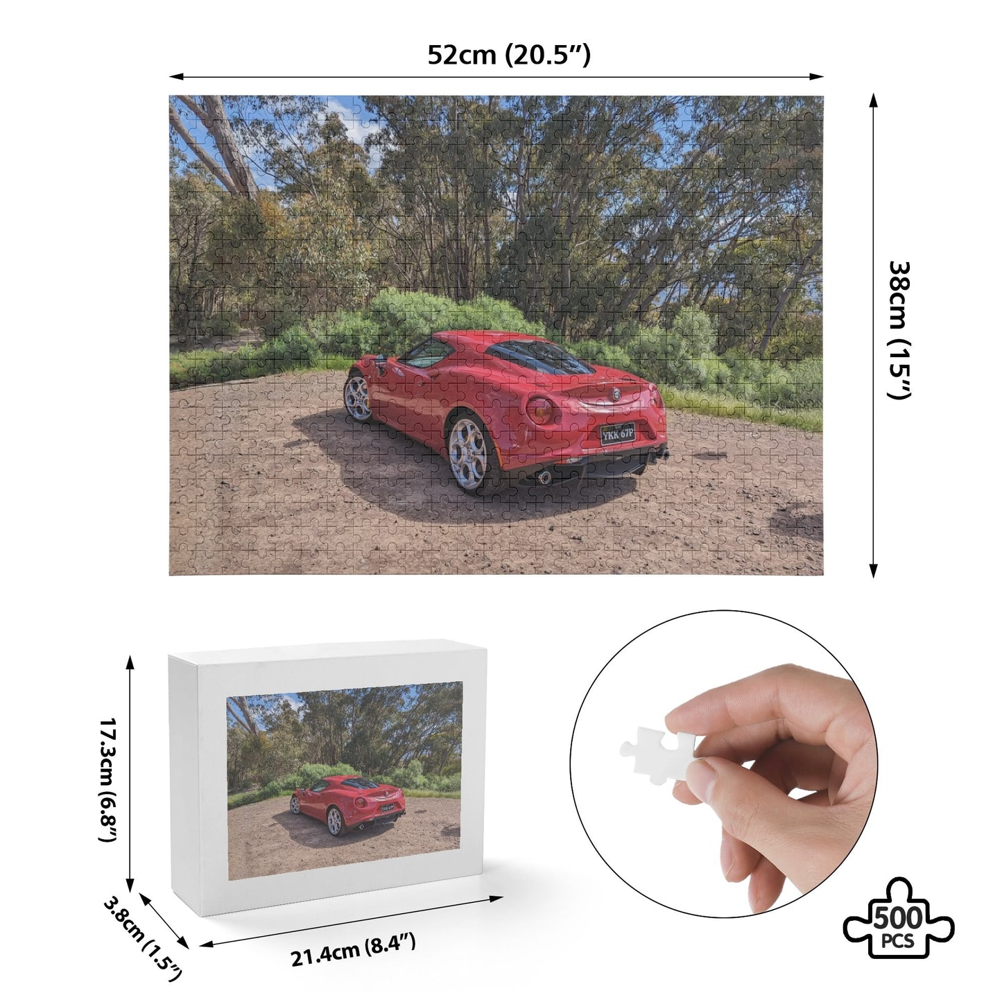 One Off Designs - Jigsaw Puzzle (500 Pcs) - Martin Alfa Example2