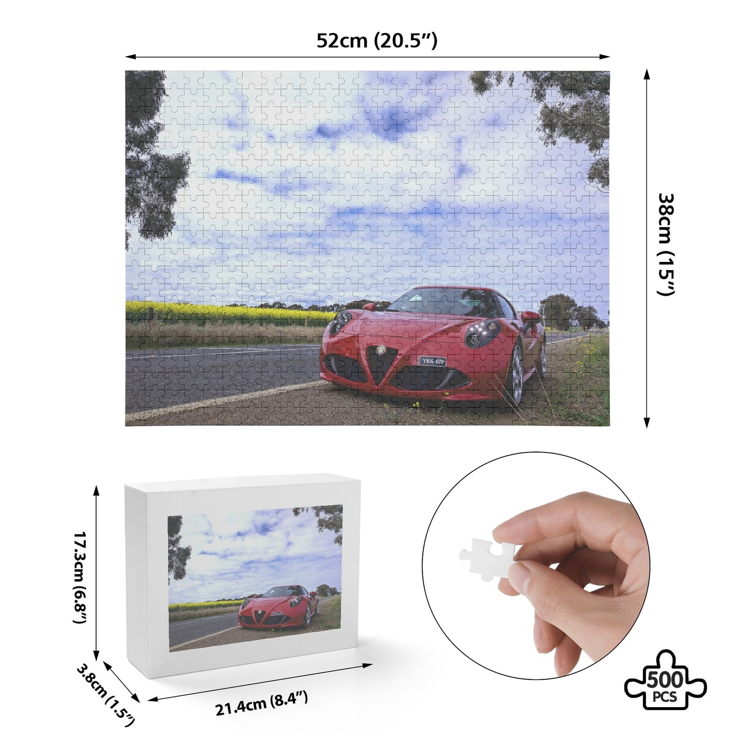 One Off Designs - Jigsaw Puzzle (500 Pcs) - Martin Alfa Example3