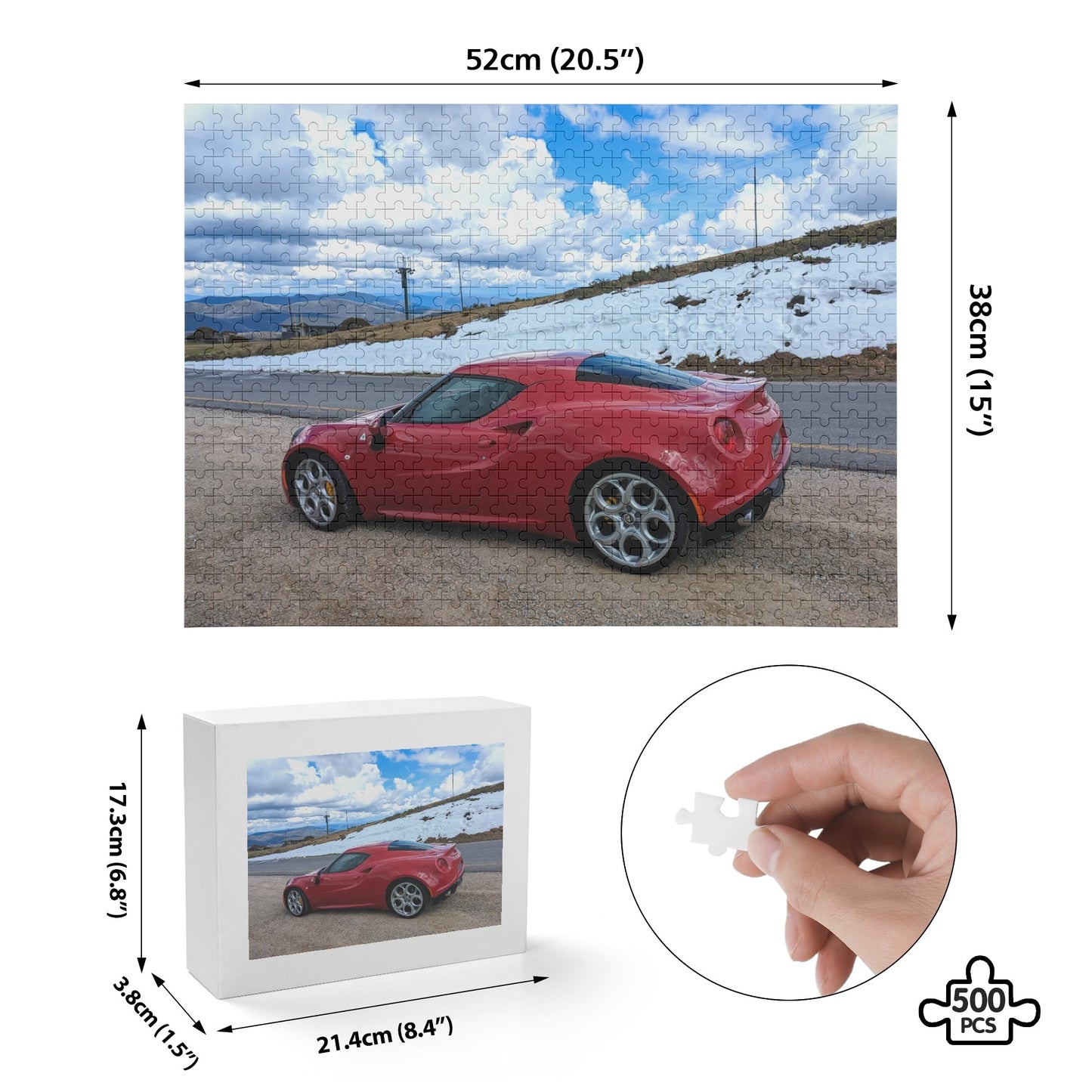 One Off Designs - Jigsaw Puzzle (500 Pcs) - Martin Alfa Example4