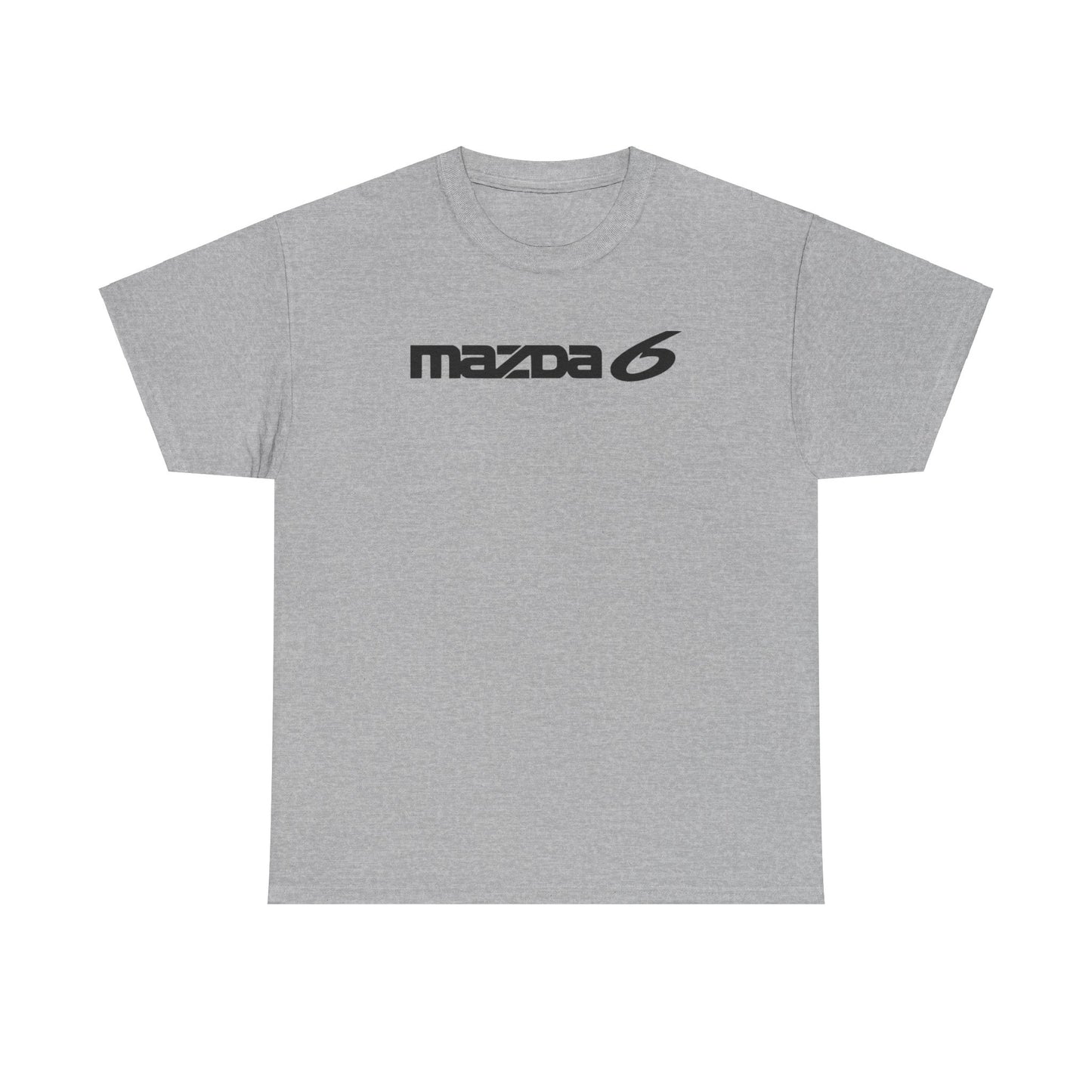 MAZDACT - Gildan Unisex Heavy Cotton Tee - MAZDA 6 Front Only (Standard)