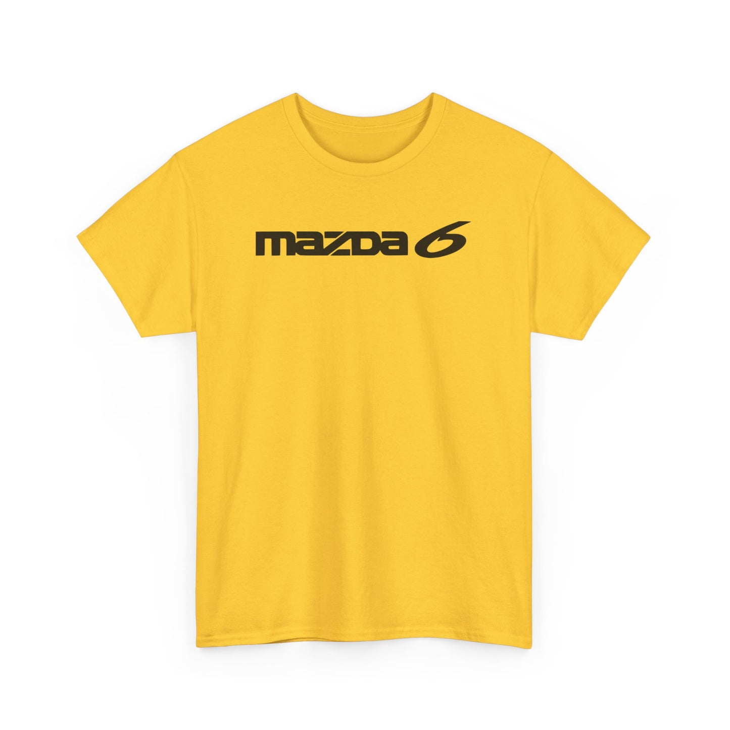 MAZDACT - Gildan Unisex Heavy Cotton Tee - MAZDA 6 Front Only (Standard)