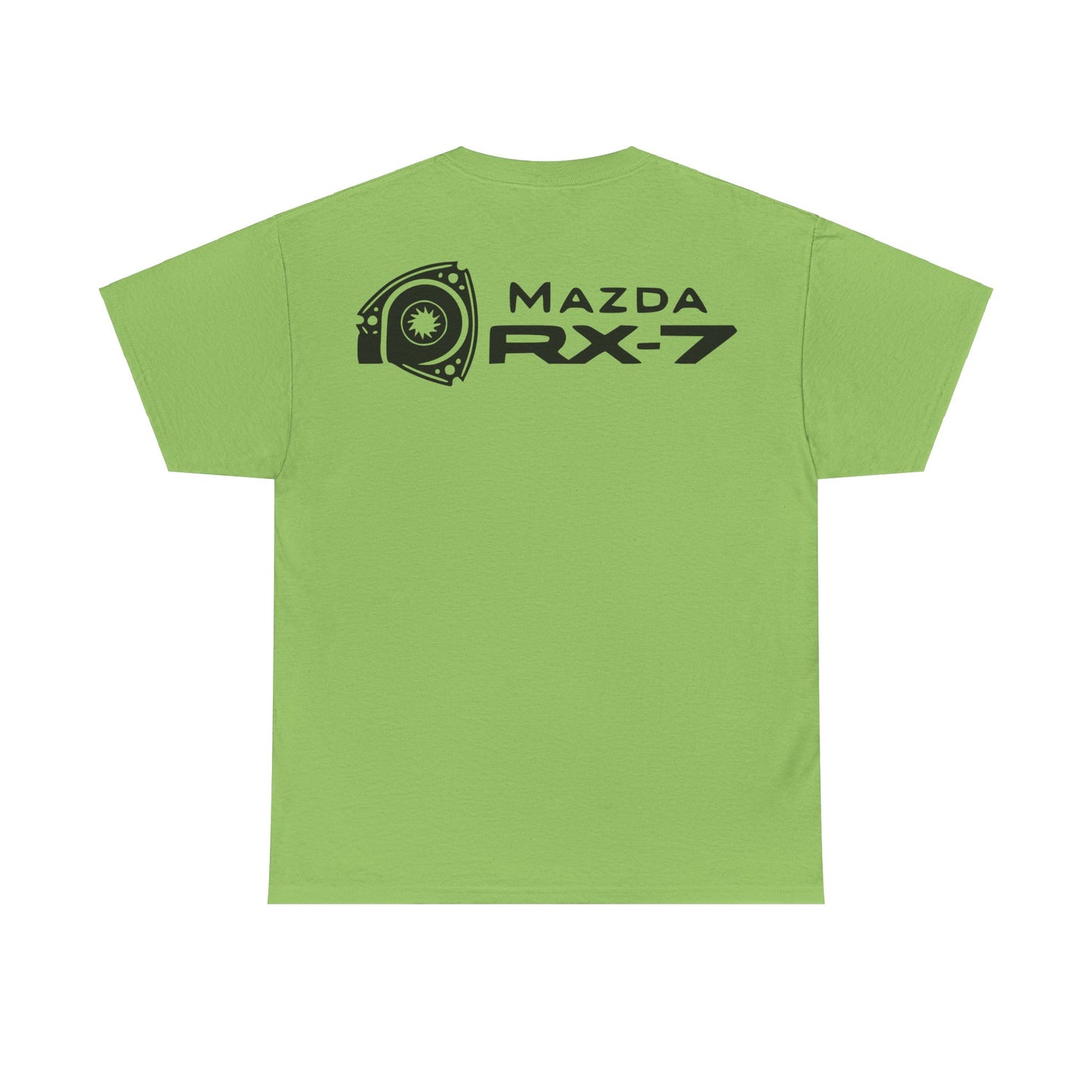 MAZDACT - Gildan Unisex Heavy Cotton Tee - MAZDA RX-7 Front Only (Standard)