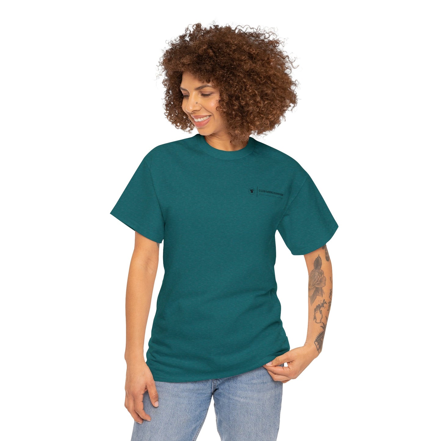 Club Merchandise - Gildan Unisex Heavy Cotton Tee with Logo (Additional Sizes\Colours)