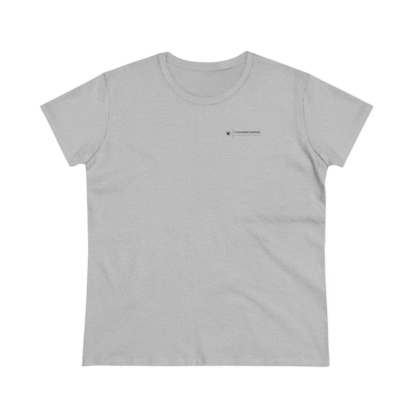 Club Merchandise - Gildan Women's Midweight Cotton Tee with Logo