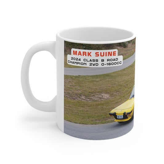 SDMA - Series Championship Trophy Mug - 4. Mark Suine - Fiat X1/9