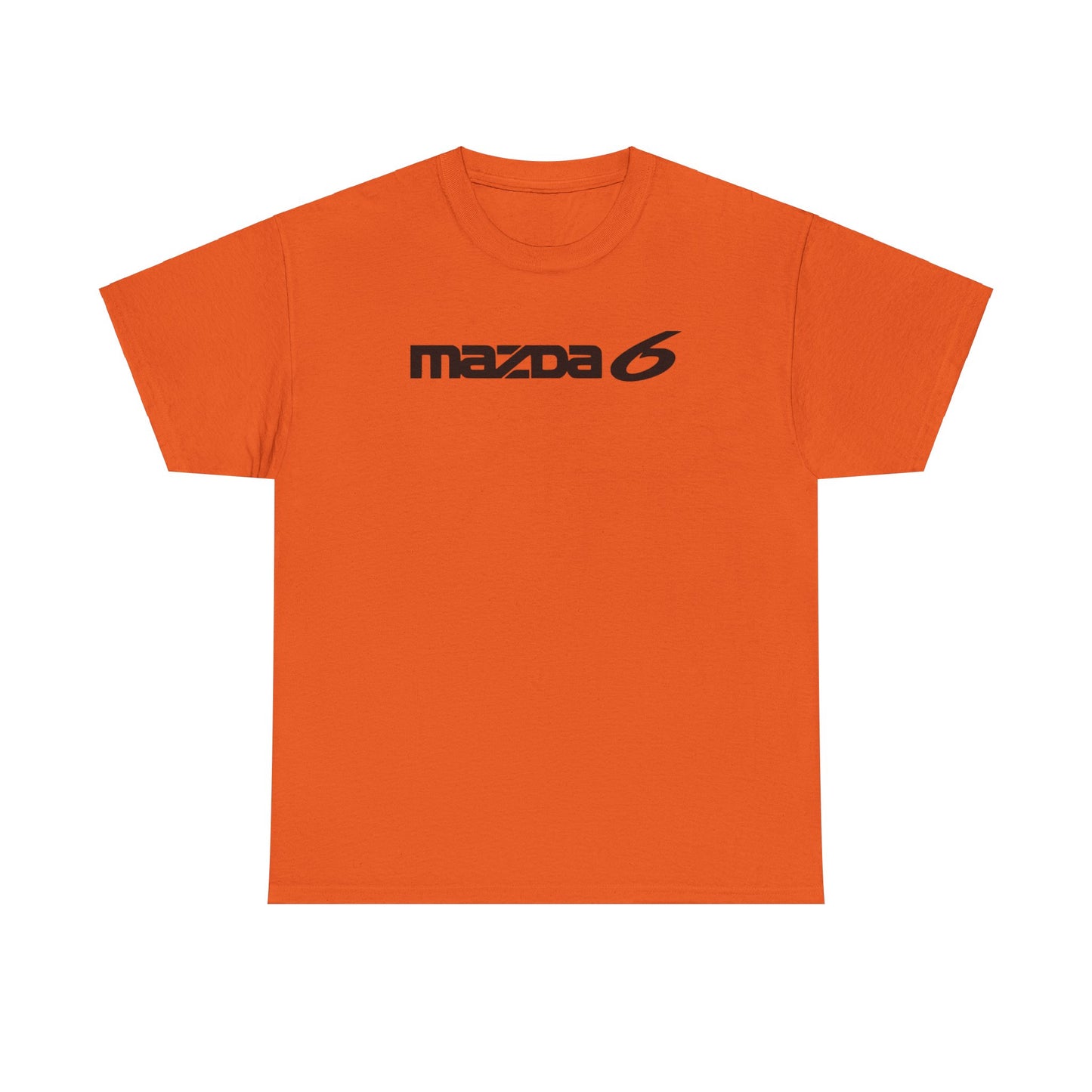 MAZDACT - Gildan Unisex Heavy Cotton Tee - MAZDA 6 Front Only (Standard)