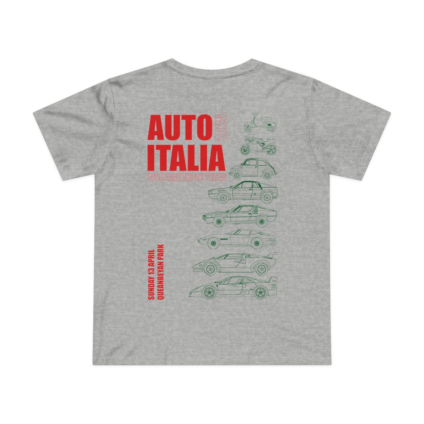 Auto Italia Canberra - Official 2025 Event Women’s Tee