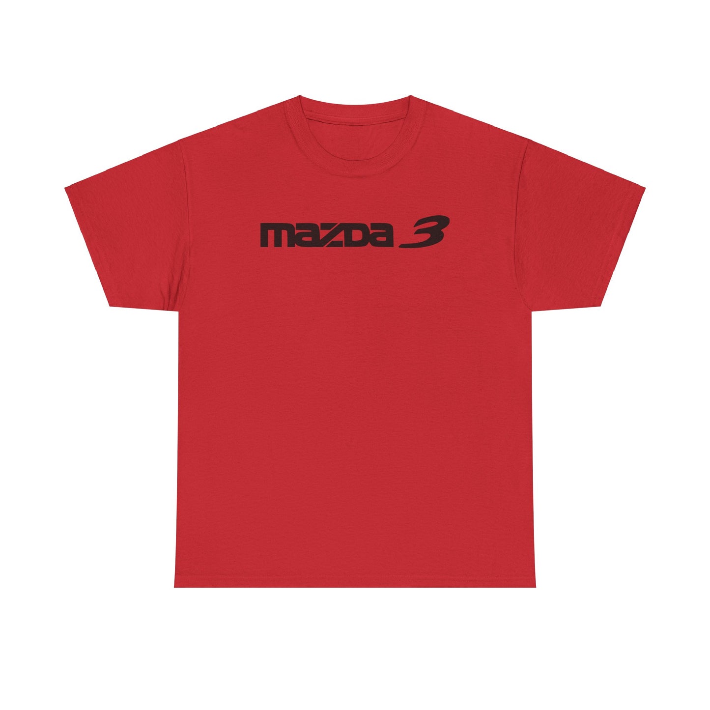 MAZDACT - Gildan Unisex Heavy Cotton Tee - Mazda 3 Front Only (Standard)