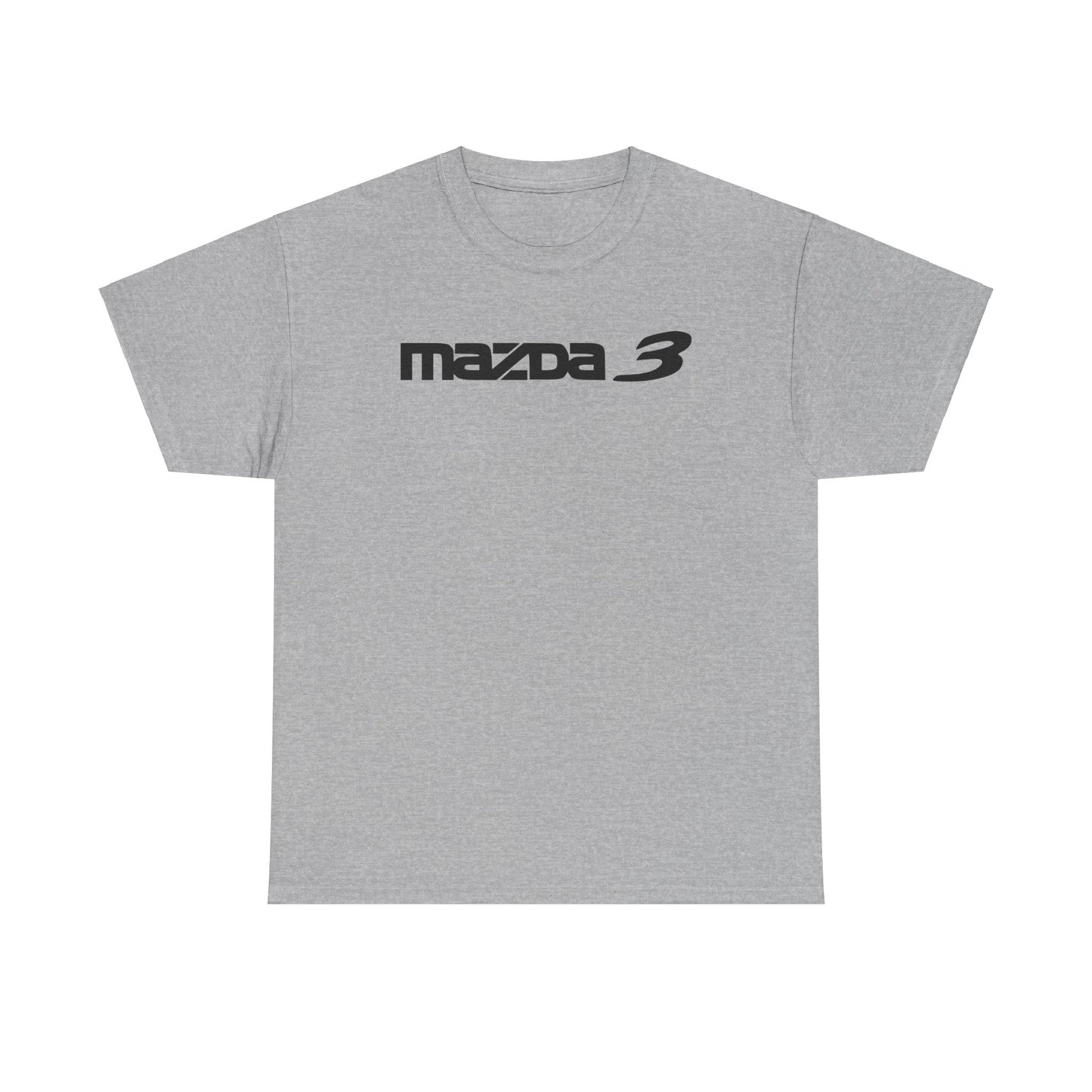 MAZDACT - Gildan Unisex Heavy Cotton Tee - Mazda 3 Front Only (Standard)