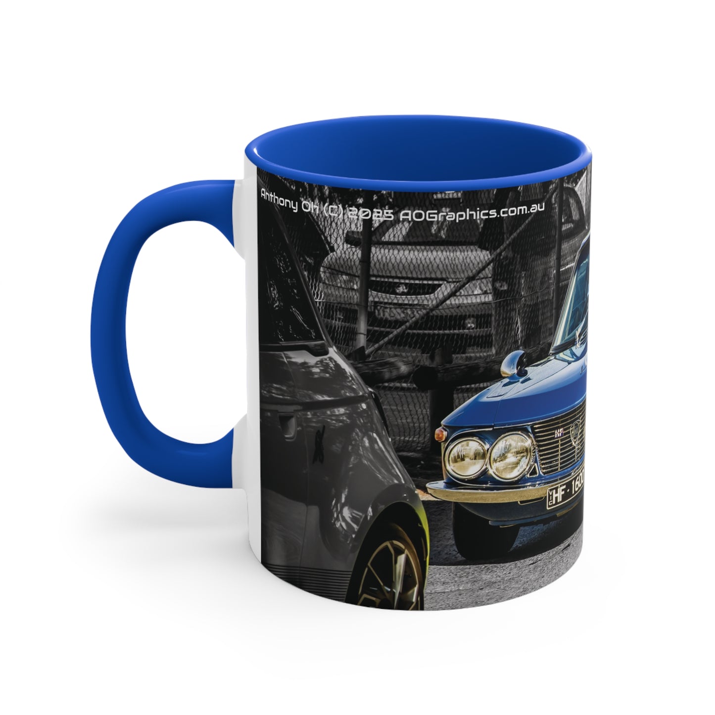 AOGraphics - Lancia Fulvia (Blue)