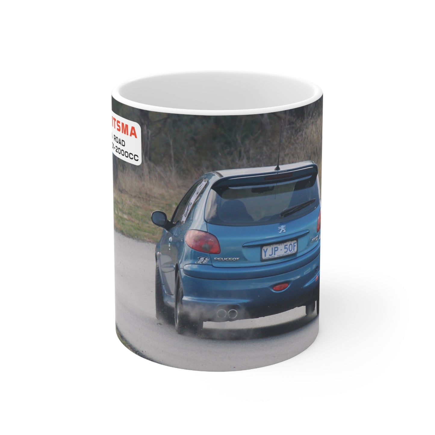 SDMA - Series Championship Trophy Mug - 2. Adam Jorritsma - Peugeot 206 GTi 180