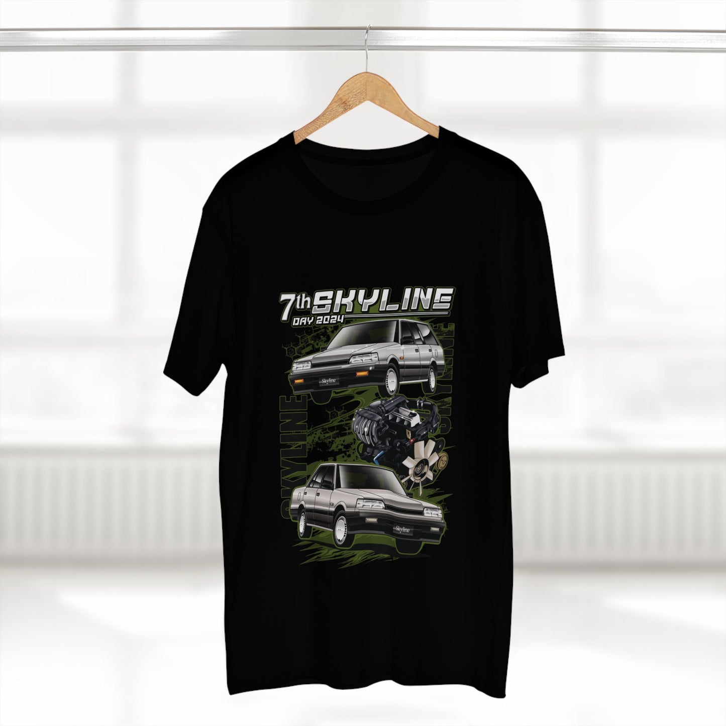 HNCR - AS Colour Men's Staple Tee - 31 Skyline Day 2024 - Front Only (Premium)