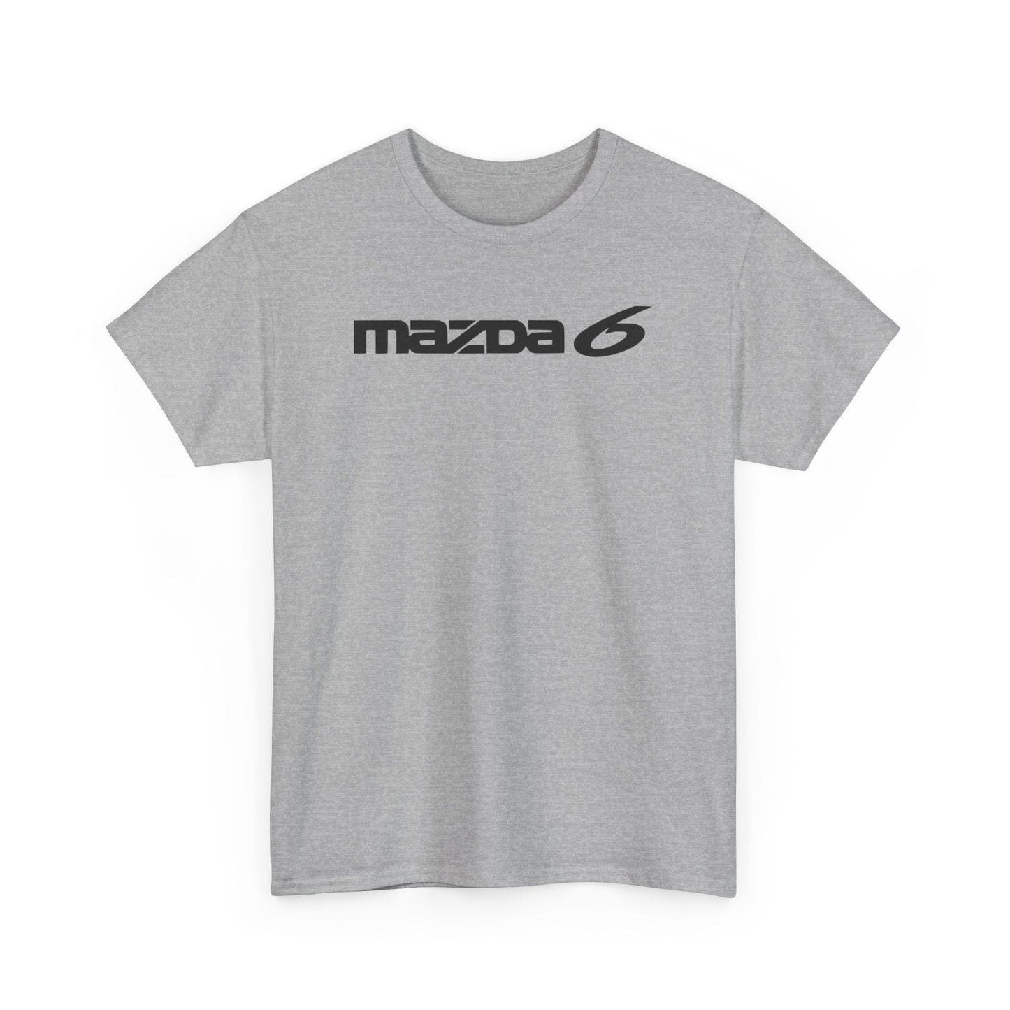 MAZDACT - Gildan Unisex Heavy Cotton Tee - MAZDA 6 Front Only (Standard)