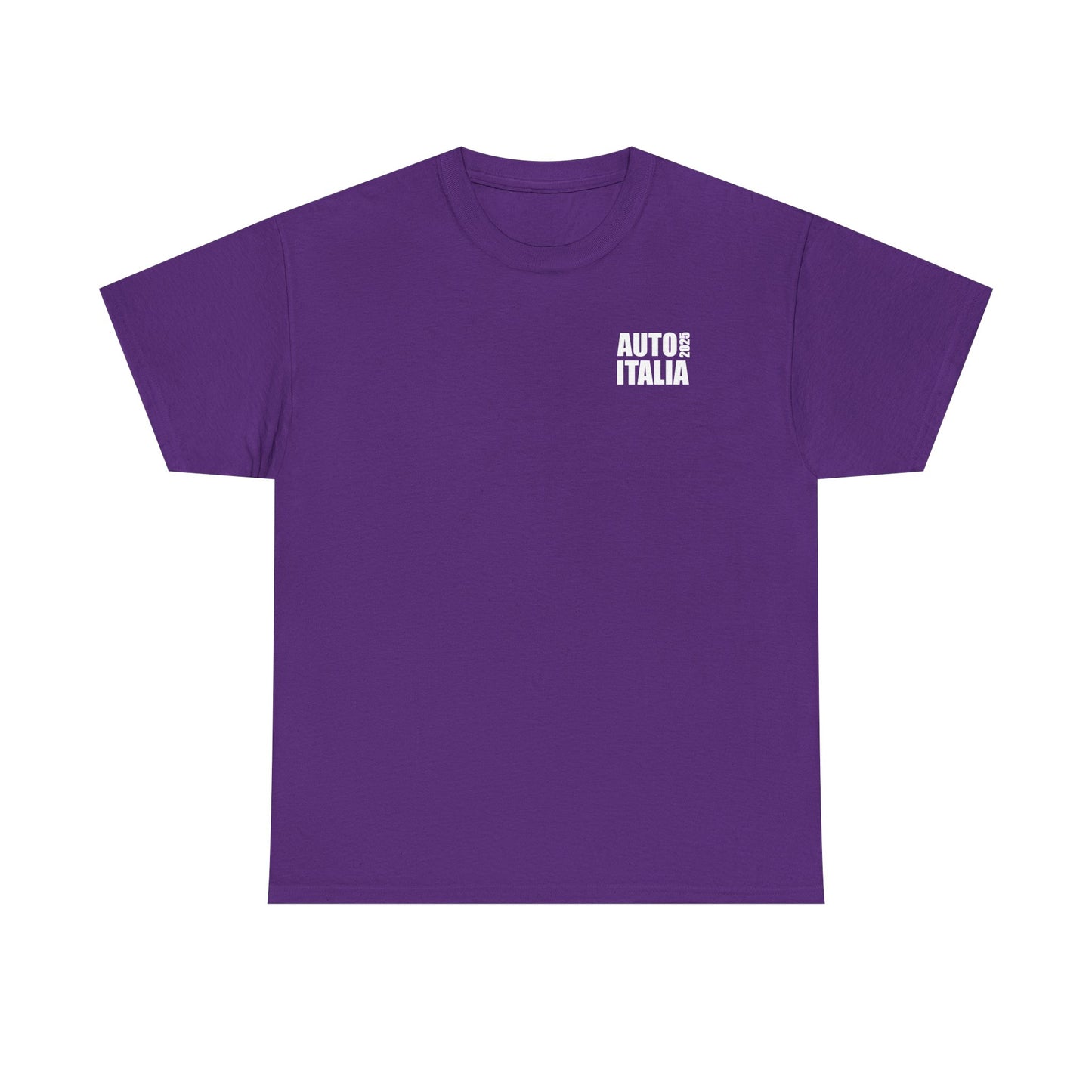 Auto Italia Canberra - Official 2025 Event Tee (White Graphic)