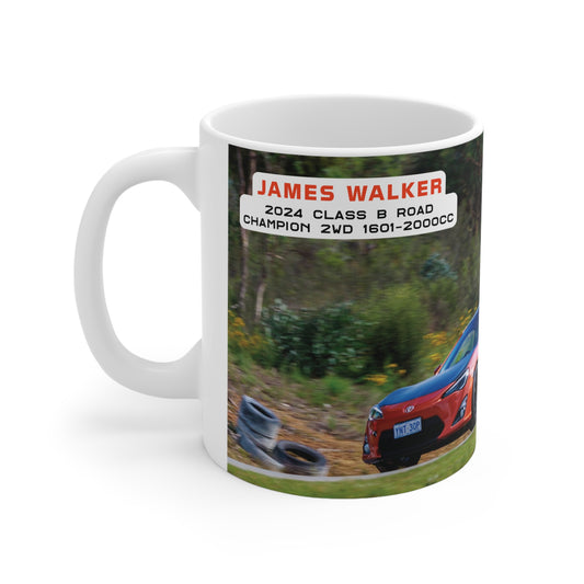 SDMA - Series Championship Trophy Mug - 5. James Walker - Toyota 86