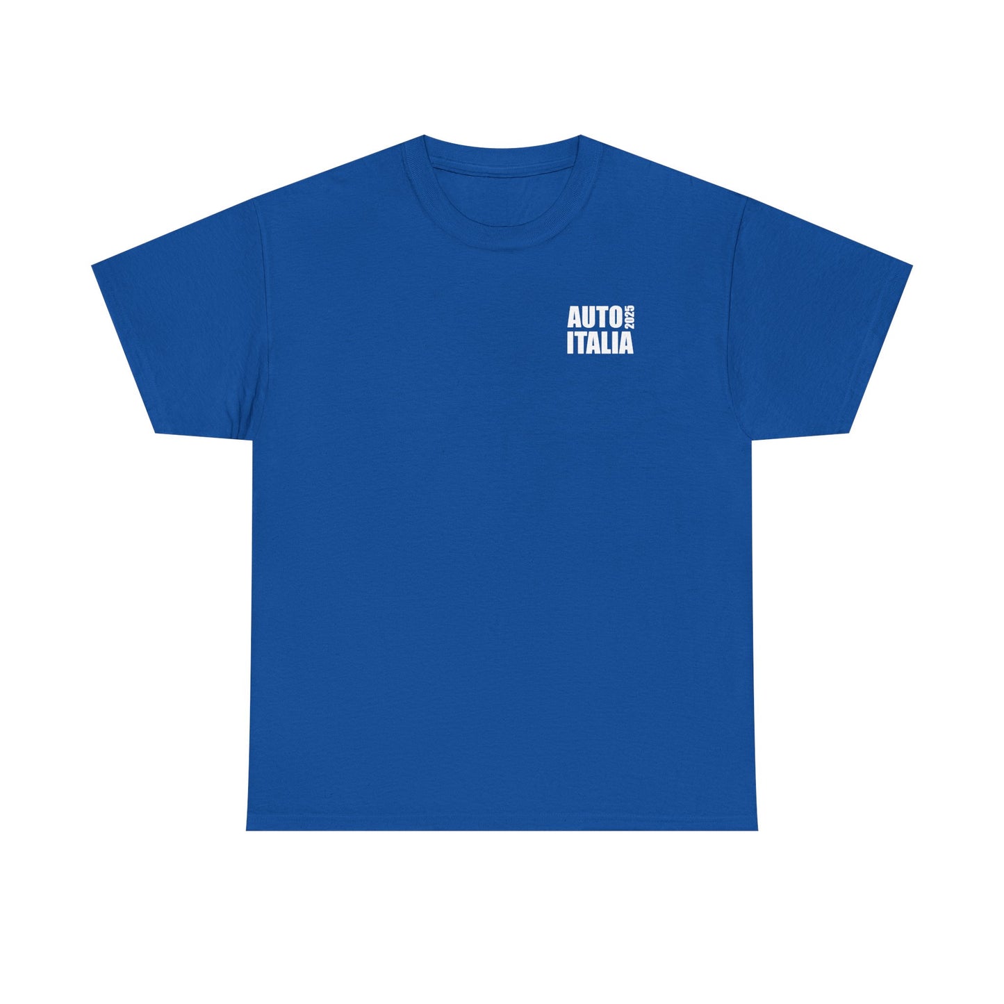 Auto Italia Canberra - Official 2025 Event Tee (White Graphic)