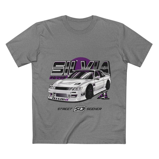 HNCR - AS Colour Men's Staple Tee - Nissan Silvia S13 Street Seeker (Premium)