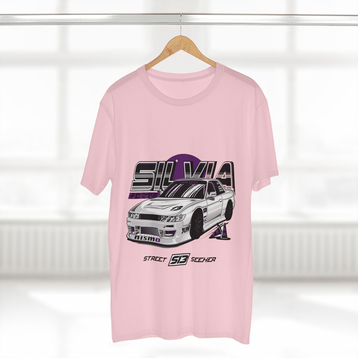 HNCR - AS Colour Men's Staple Tee - Nissan Silvia S13 Street Seeker (Premium)