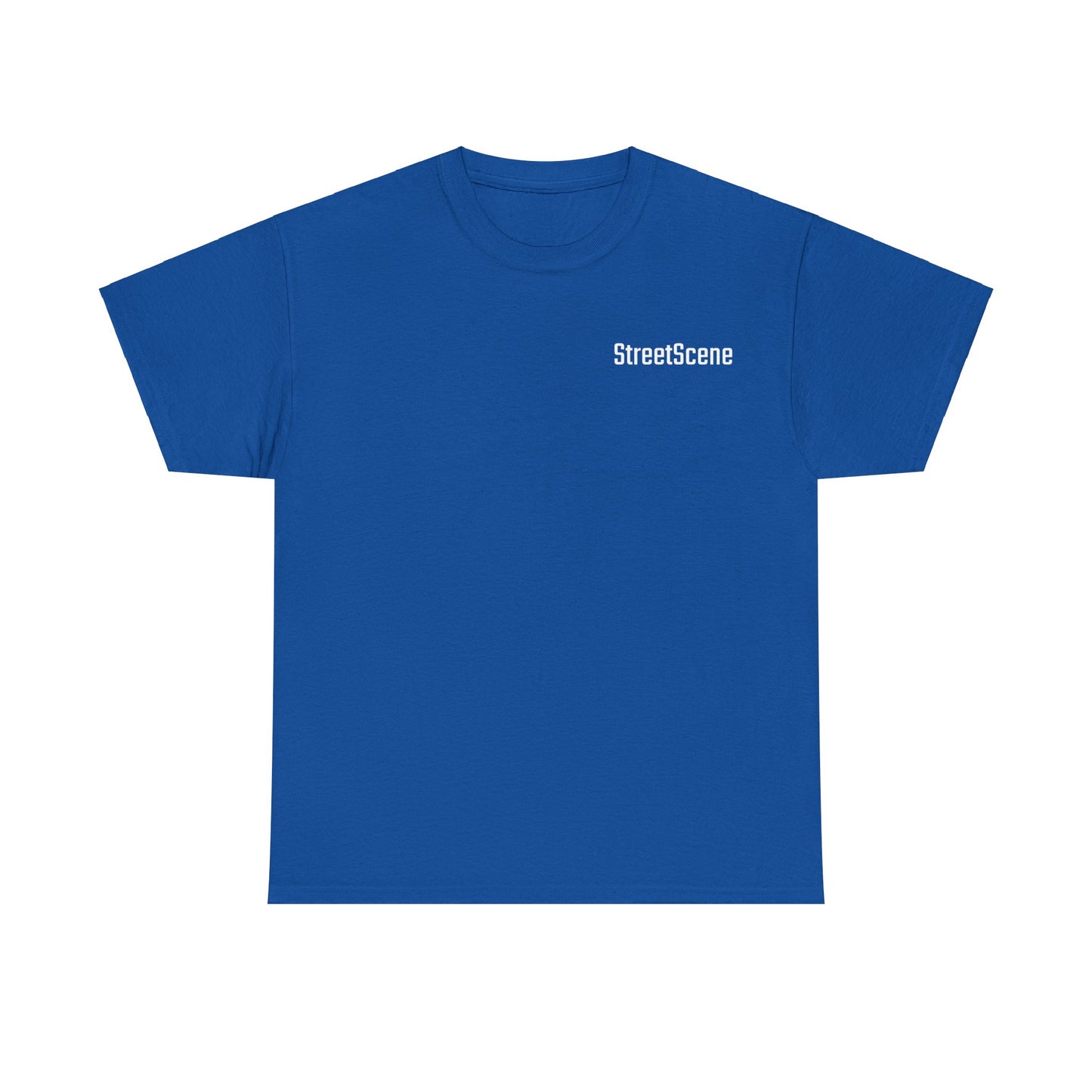 StreetScene - Gildan Heavy Cotton Tee - Brand Logo - Blue - Front