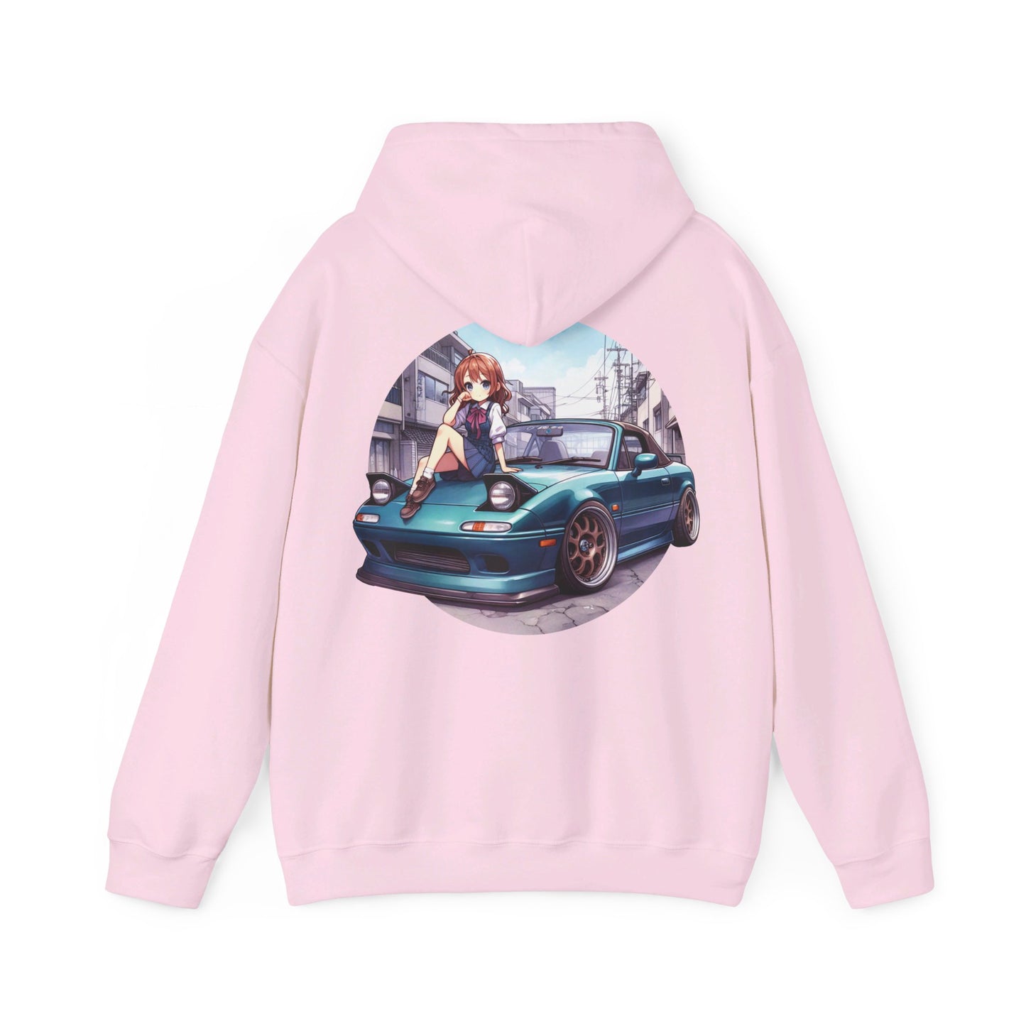 MAZDACT - Gildan Unisex Hoodie - JDM Anime MX5 (Standard)