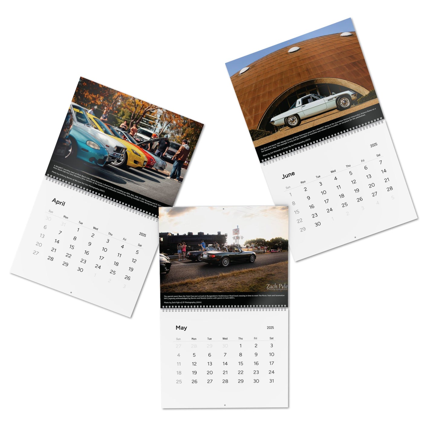 MAZDACT - Wall Calendar (2025)