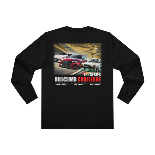 Tri-Series - SDMA - Men's Hillclimb Challenge Longsleeve Tee - Black - Rear